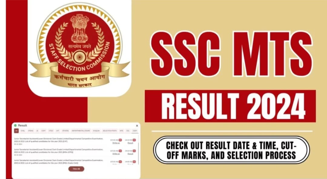 SSC MTS Result 2024