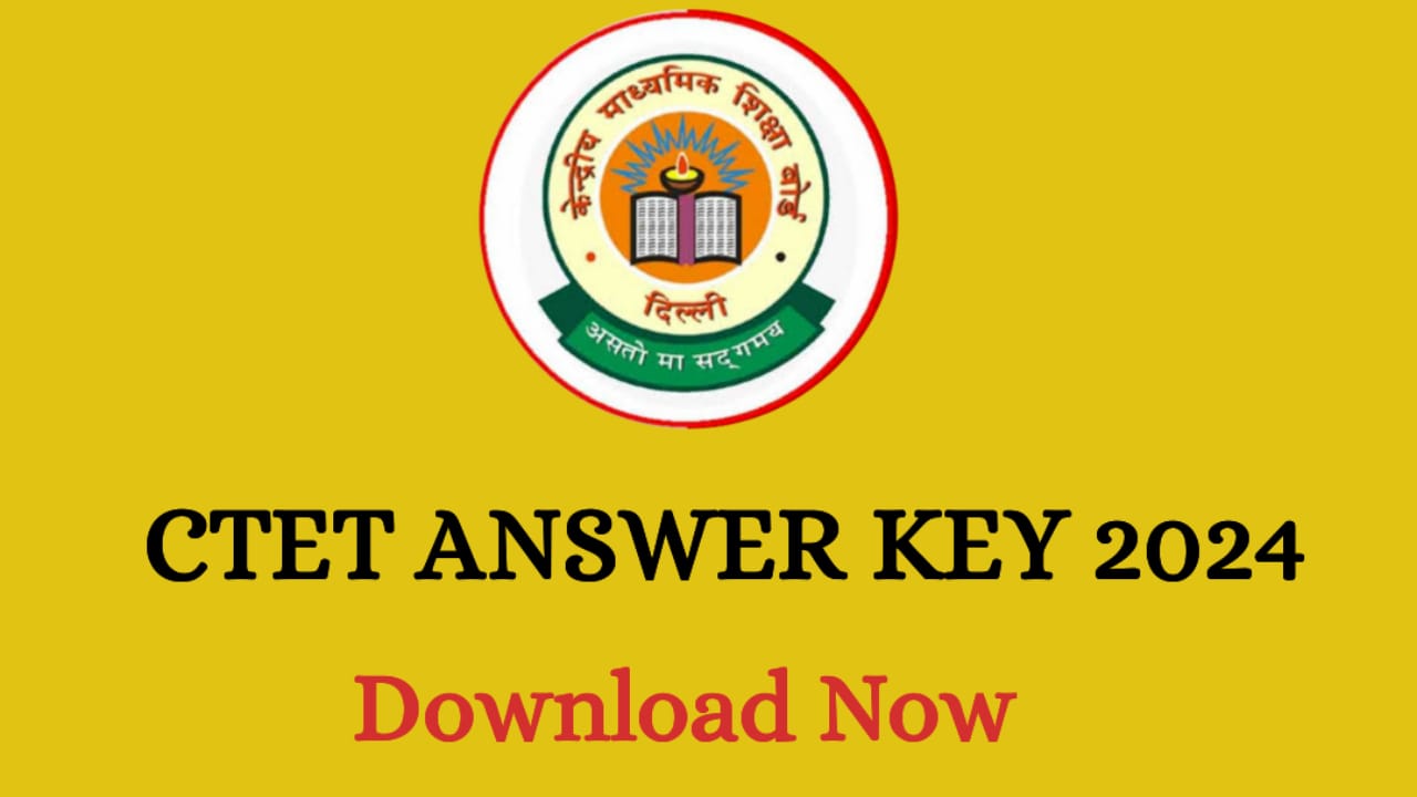 CTET Answer Key 2024