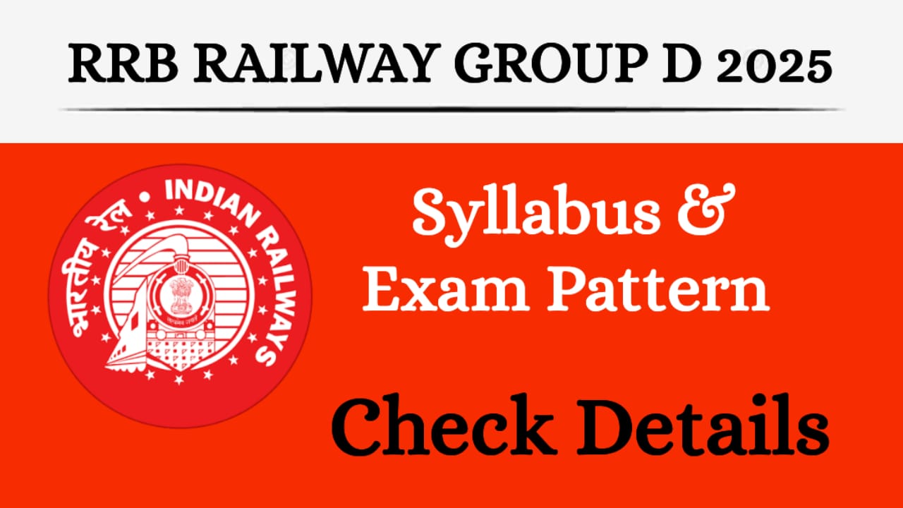 RRB Railway Group D Syllabus & Exam Pattern 2025
