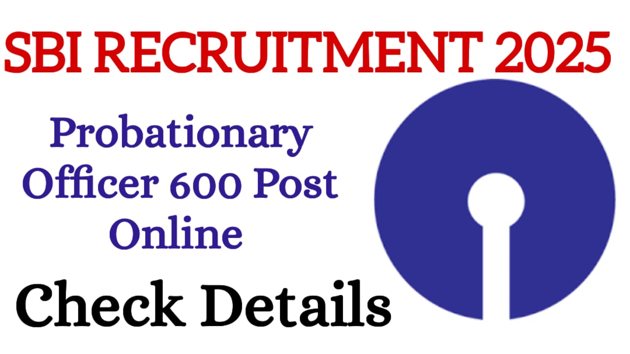 SBI PO Recruitment 2025