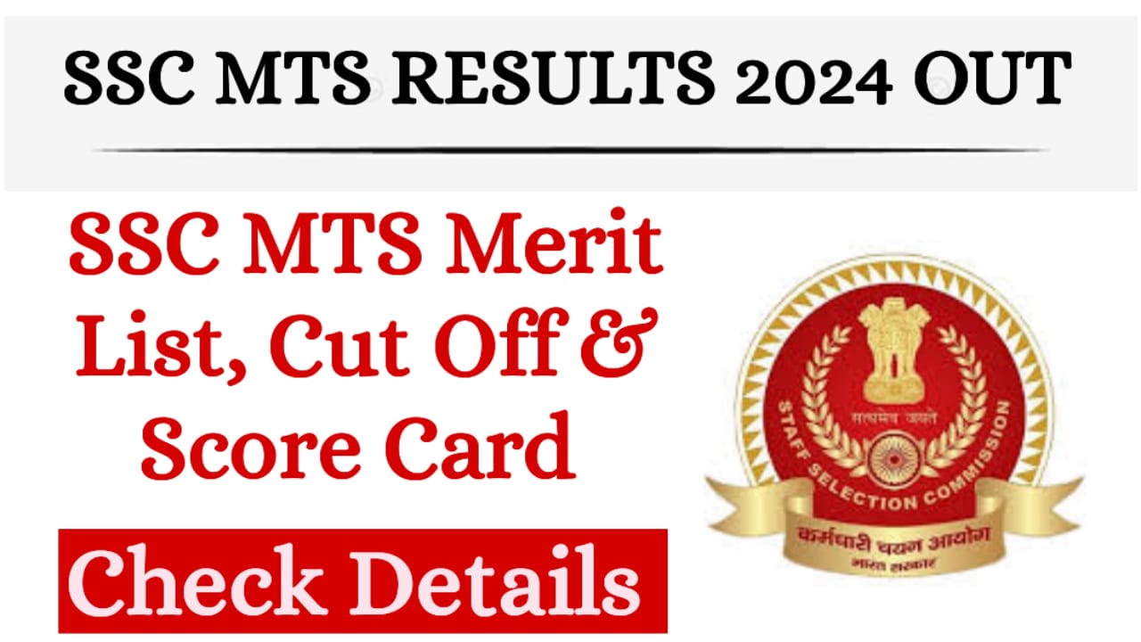SSC MTS Results 2024 
