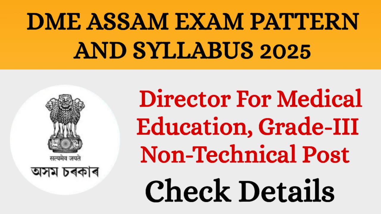 DME Exam Pattern and Syllabus 2025