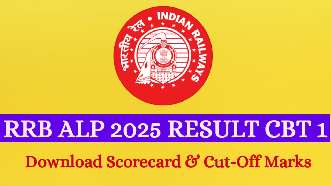 RRB ALP 2025 Result CBT 1