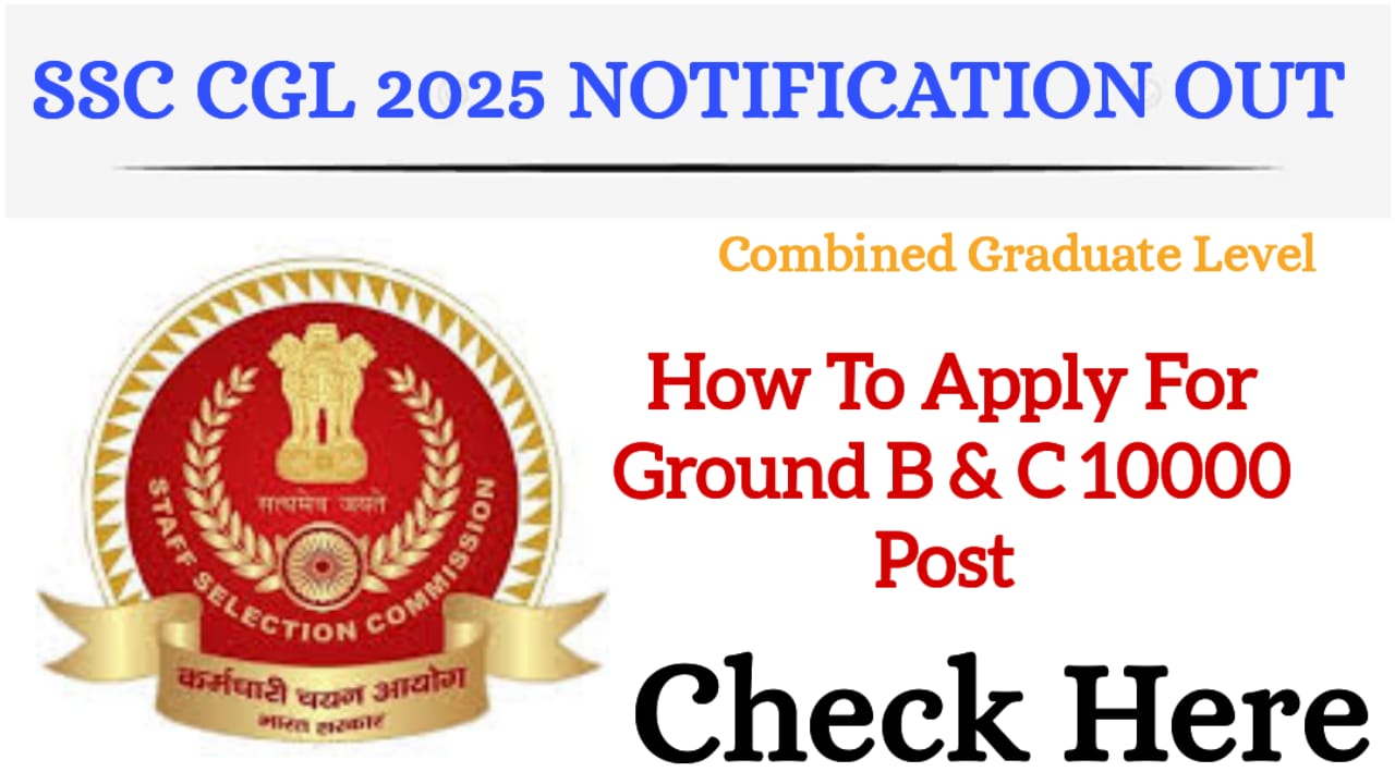 SSC CGL 2025 Notification