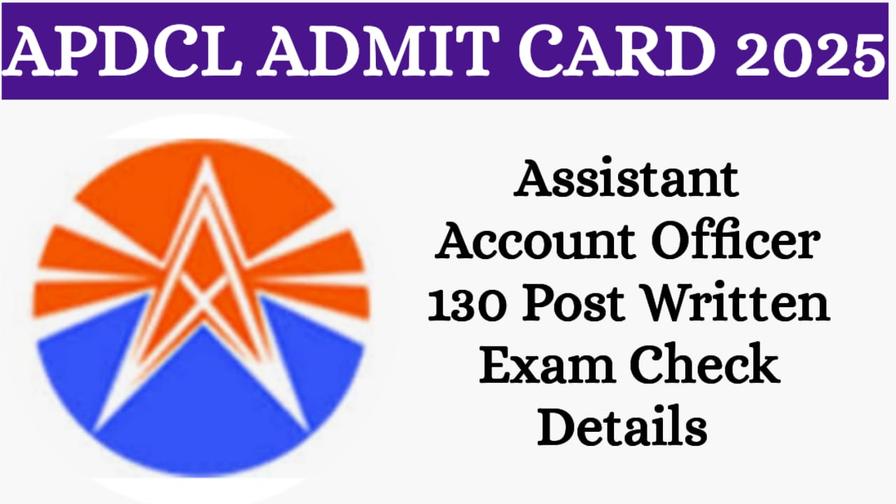 APDCL Admit Card 2025